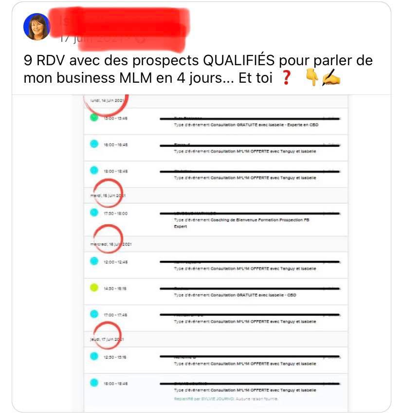 9 RDV avec des prospects qualifiés en 4 jours
